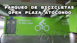 Parqueo de bicicletas Open Plaza Atocongo.