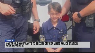 4-year-old surprises East Greenbush PD