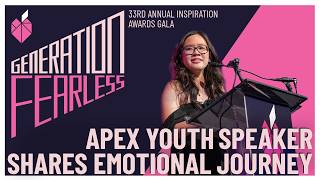 Youth Speaker Ashley Ye on Identity and Finding Her Voice | Apex for Youth Gala 2025