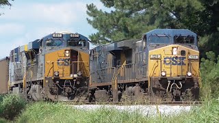 [3W] CSX's 11: Awesome Rail Action Between the Switches, Winder - Carlton, GA, 09/05/2016 ©mbmars01