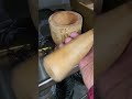 ASMR MOST SATISFYING SOUND WOODEN MORTAR AND PESTLE #shorts #short #wooden #satisfying #asmr #shorts