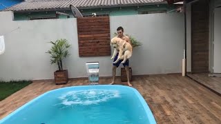 PULAMOS NA PISCINA!!