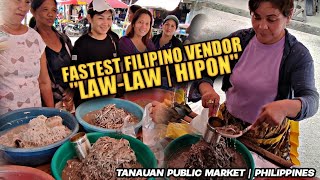 🔴Amazing skills | Fastest Filipino Vendor | Tanauan Public Market