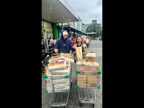 Pa-Grocery Para Sa Tinamaan ng Bagyong Carina (Ang Sarap Sa Pakiramdam)