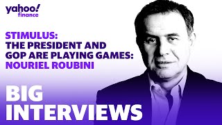 Stimulus: President and GOP are playing games... when the economy is contracting: Roubini