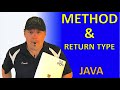#3 - Method & Return Type
