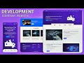 🔥React Responsive Modern Website Using Tailwind CSS || Build Web Development Company website