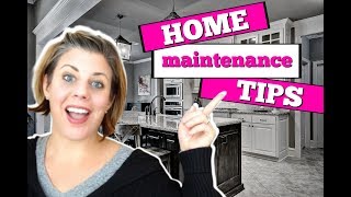 Home Maintenance - Top Tips for House Maintenance TO DO's