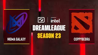 Dota2 - Nigma Galaxy vs COPPYBEBRA - Game 2 - DreamLeague Season 23 - CQ - MENA