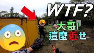 【Ghost】我一不小心近距離開槍打爆敵人了...我的腳被它打到骨裂？！│生存遊戲│台中爆笑精華篇│Airsoft Taiwan│ WTF? Sorry Bro~ #寶島陣地