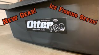 New Otter Sled And HyFax Install! (2020 Ice Fishing Gear!)