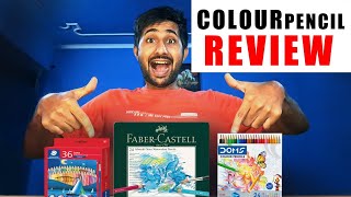 Cheap to Expensive: Doms, Faber-Castell \u0026 Staedtler Color Pencils Review