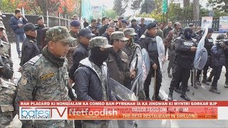 RAH PLACARD KI NONGÏALAM KA COMSO BAN PYRSHAH ÏA KA JINGWAN KI MYNTRI SORKAR BJP