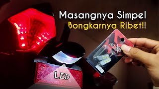 Cara Ganti Lampu Plat Nomor Yamaha MT25/R25 menggunakan LED