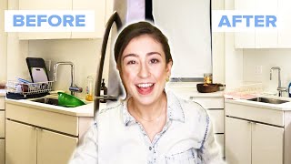 Tiny Kitchen Deep Clean - Clean With Me