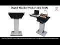 top 14 best podium stands of 2024 wooden acrylic digital stainless steel metal buy now