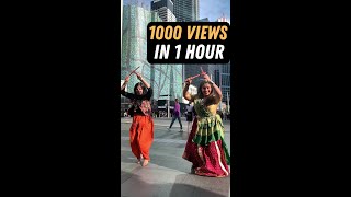 Crossed 1000 views in 1 hour. Asvaar - Hellaro in Australia. #shorts #aishwaryamajmudar #dance