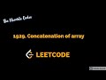 Concatenation of array 1929 | Leetcode Easy