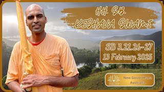 13 Feb 2025 - SB 3.21.26-27 by H.H. S.B. Keshava Swami