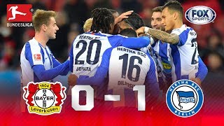 Bayer 04 Leverkusen - Hertha Berlin [0-1] | GOLES | Jornada 16 | Bundesliga