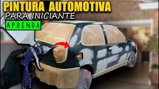 PINTURA AUTOMOTIVA PARA INICIANTES e HOBISTA - Sem gastar muito!