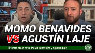 MOMO BENAVIDES le RESPONDIÓ a AGUSTÍN LAJE tras la POLÉMICA de MILEI y los DESAPARECIDOS