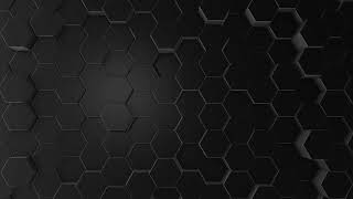 Black Hexagon Background