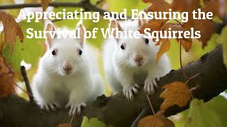 The Incredibly Rare And Intriguing White Squirrel. Where to see them?