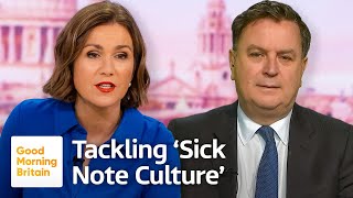 Susanna Questions Mel Stride on Plans to Curb 'Sick Note Culture'