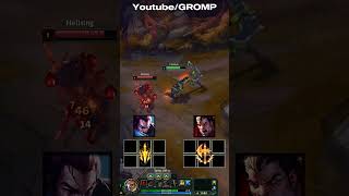 LETHAL TEMPO YASUO VS CONQUEROR DARIUS (AUTO ATTACK) #leagueoflegends