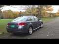 2013 subaru legacy drive time review with steve hammes testdrivenow