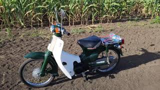 Honda super cub 50 2010 мопед скутеретта