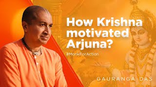 Conversation between Krishna & Arjuna | Mahabharata | Gauranga Das