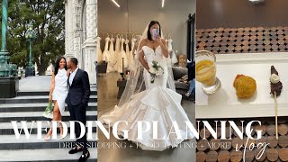 WEDDING SERIES | Behind the Scenes of Wedding Planning, Dress Shopping, Food Tasting and More!