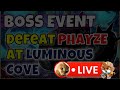 LIVE! Boss Event: Defeat Phayze at Luminous Cove & Complete Daily Challenges (BTD6) | littlebadgurl