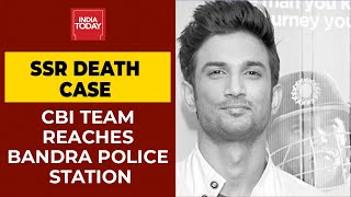 CBI Team Reaches Bandra Police Station For Briefing In Sushant Singh Rajput Death Case