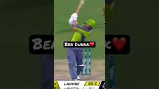 Ben Dunk sixes #hblpsl7 #pakistan #cricket #levelhai #shorts #hblpsl #psl7 #allaboutcricket