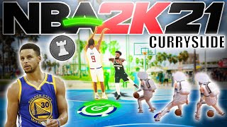 *NEW* GLITCHY CURRYSLIDE DRIBBILING ANIMATION! AFTER PATCH 1.03! CURRYSLIDE DRIBBLINLING TUTORIAL