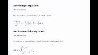 WPMathPub WordPress Plugin: Getting started.