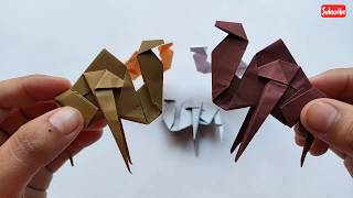 ORIGAMI camello 👍 fácil y rápido papiroflexia (easy and fast) Diy शिल्प