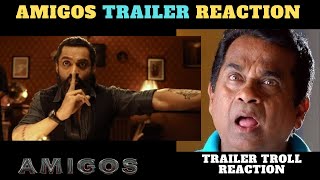 amigo trailer reaction | amigo trailer telugu reaction | amigos trailer review |amigos trailer troll