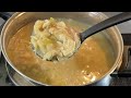 we made grandma s old school chicken and dumplings recipe cooking subscribe