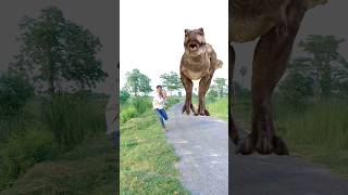 #dinosaur #Ko #Dekhkar #baccha #bhaagane #Laga #virus #short #video 🦕