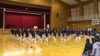 福井しあわせ元気国体・大会ダンス～永平寺町立松岡小学校（2015.2.27）～