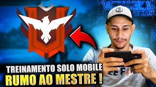 🔴FREE FIRE AO VIVO🔴TREINAMENTO INSANO MOBILE SOLO RANKED 🔥RUMO AO MESTRE NA SECUNDÁRIA! 🔥#670K