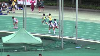 保良局陳守仁小學2014-12-4九龍西區小學田徑運動大會(男子丙組4x100m接力初賽)