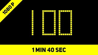 ⏱ 100 Sec Timer / 🔊 Alarm / 👍 Simple Timer