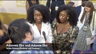 Adamma Ebo and Adanne Ebo Carpet Interview | Honk For Jesus Save Your Soul