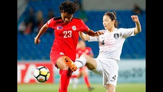 Philippines 0-5 Korea Republic (AFC Women’s Asian Cup 2018: 5th/6th Playoff)