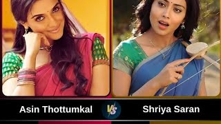 Asin Thottumkal VS Shriya Saran||Biography|| Comparison Between Bollywood Female Actress